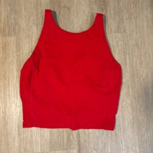 lululemon Align Tank High Neck - Dark Red